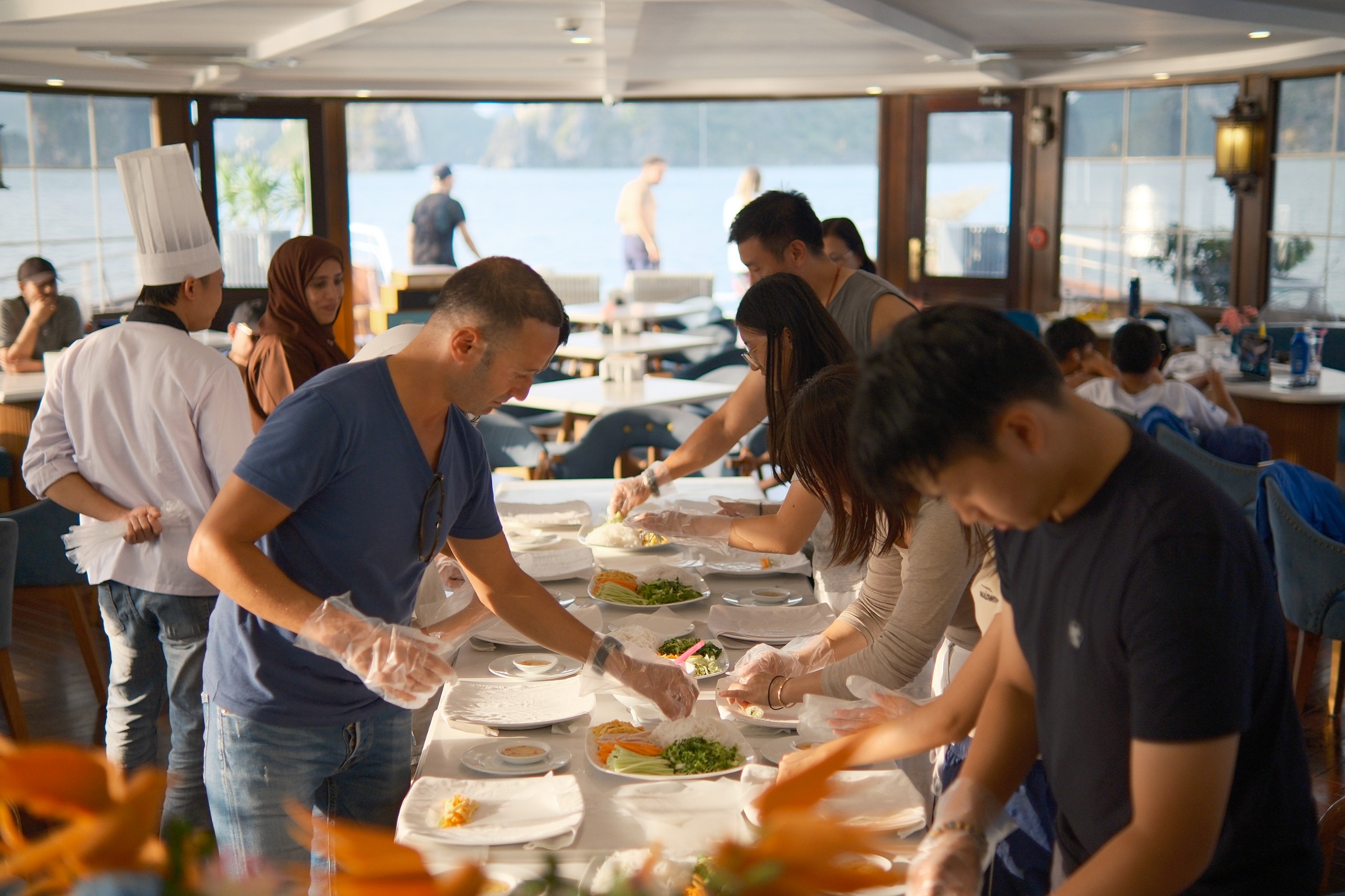 Cooking demonstration